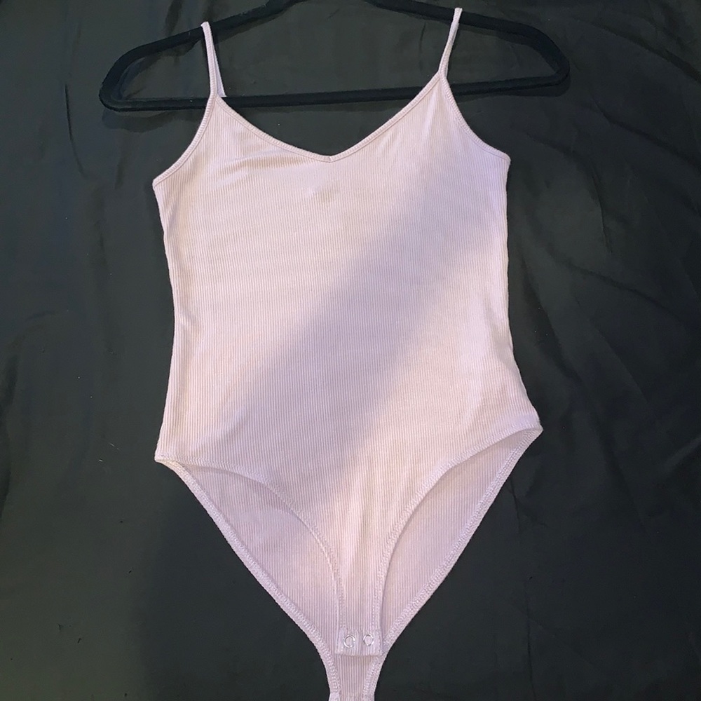 Pink bodysuit